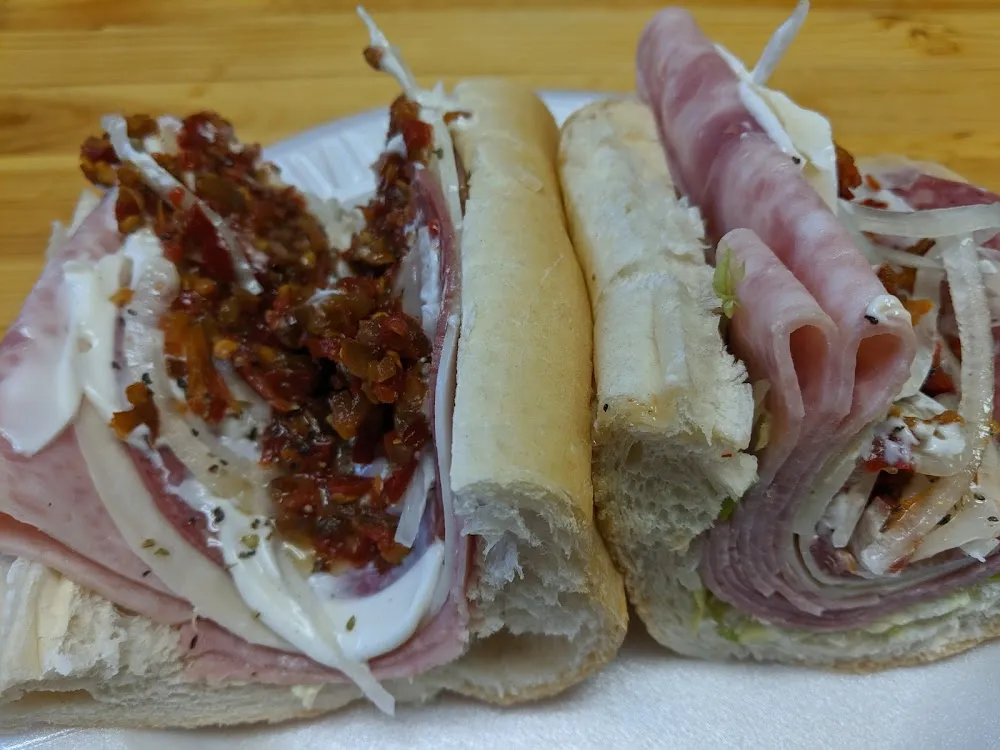 Salami and Cheese Sub